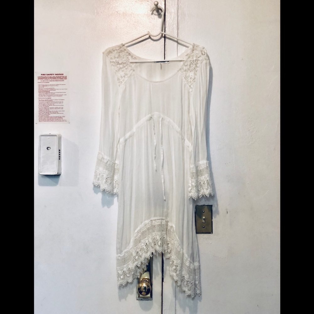 NWT Long Sleeve Peasant dress